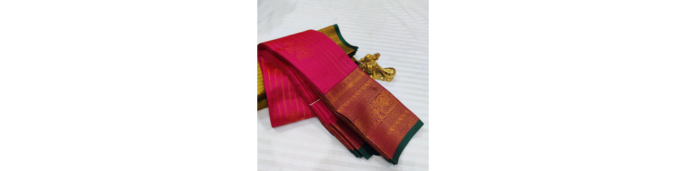 Sarees: SemiSilk: Exclusive Kanchi SemiSilk Rs.650 to Rs.1300